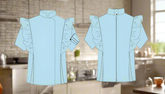 Fancy Chef Frilly Lilly Coat